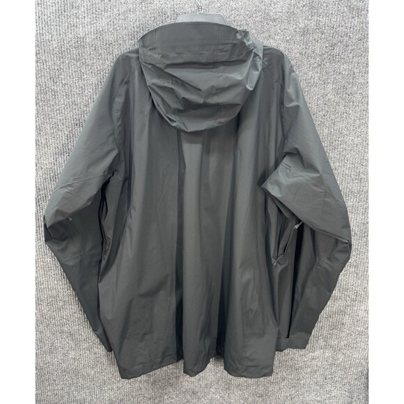Mountain Equipment Co Hydrofoil Rain Jacket Mens 3XL MEC Hooded Underarm Vents - Picture 7 of 16